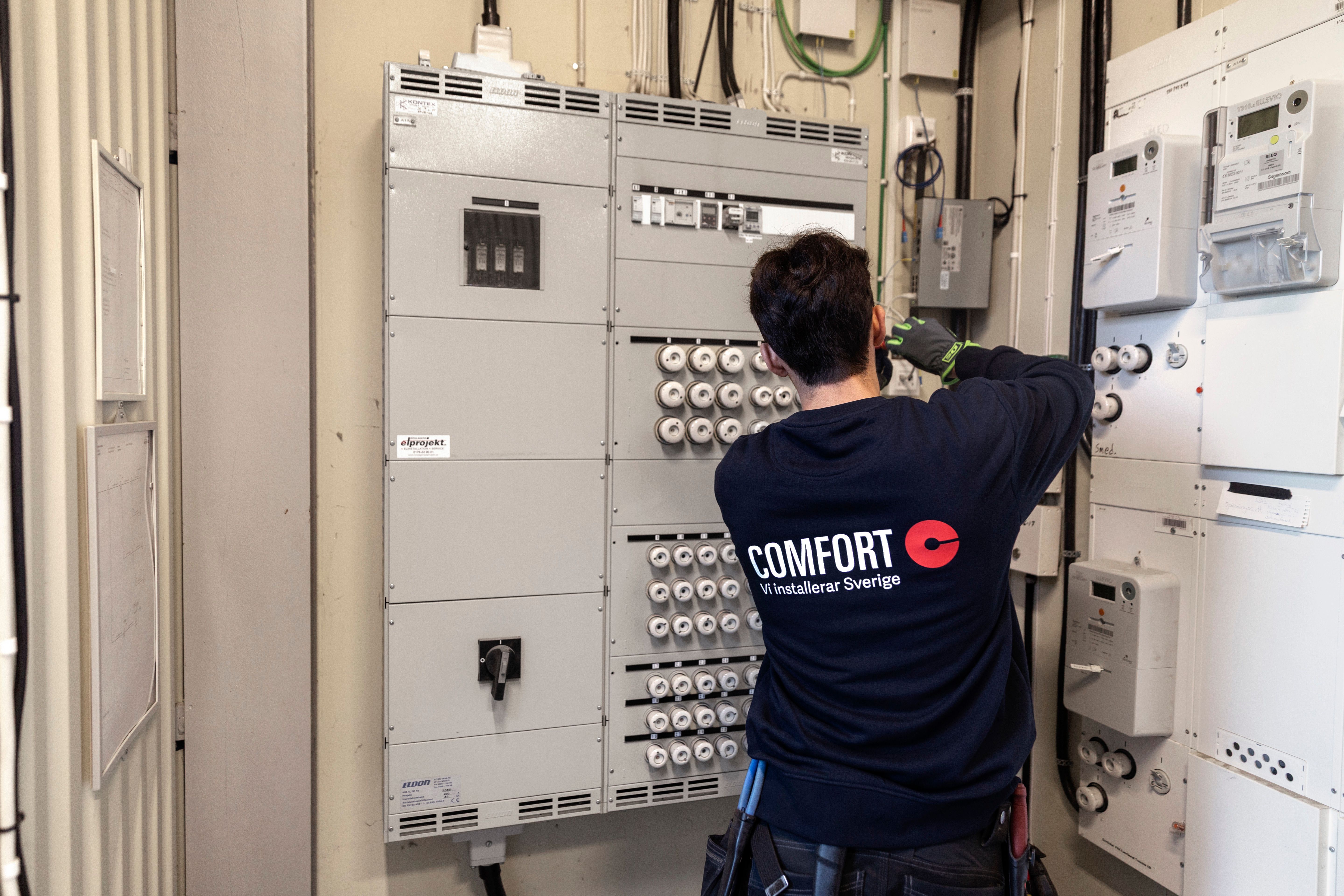Elektriker av Vetlanda Elteknik AB – projekt 5